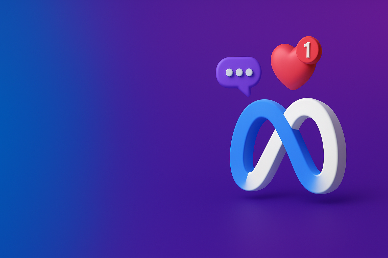 MHB ajans Web sitesindeki. Meta reklamları Sayfasının Banner resmi. Facebook ve instagram reklamları sayfasının banner resmi.