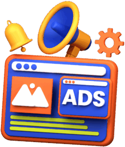 MHB ajans Web sitesindeki. Ana sayfada kullanılan reklamlar ile ilgili bi görsel